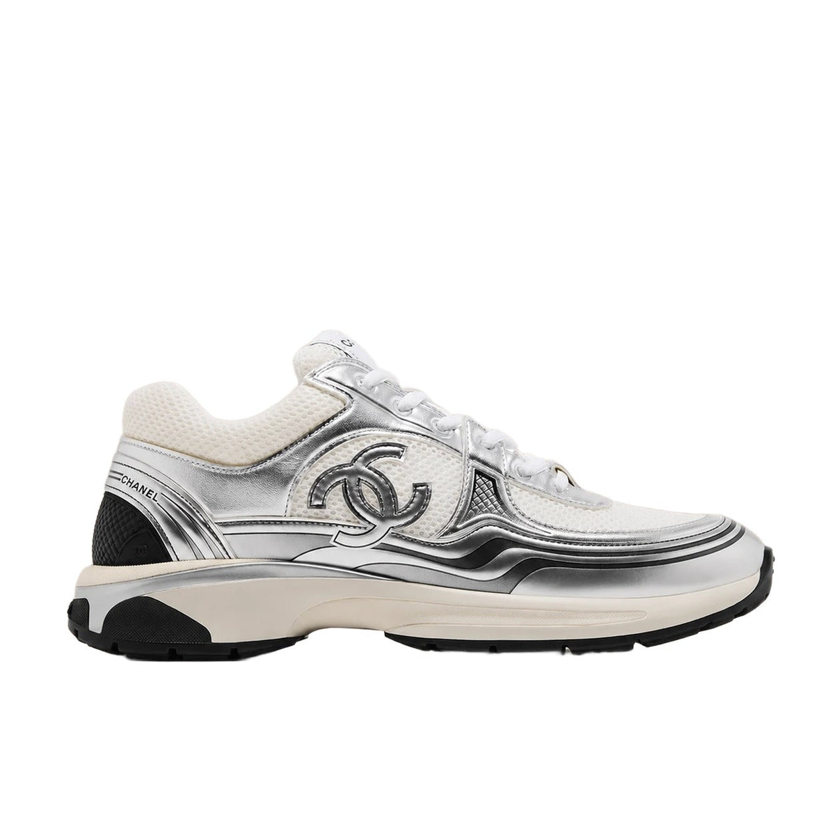 CHNL Runner Blanc argenté